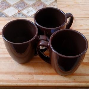 3 Corelle mugs